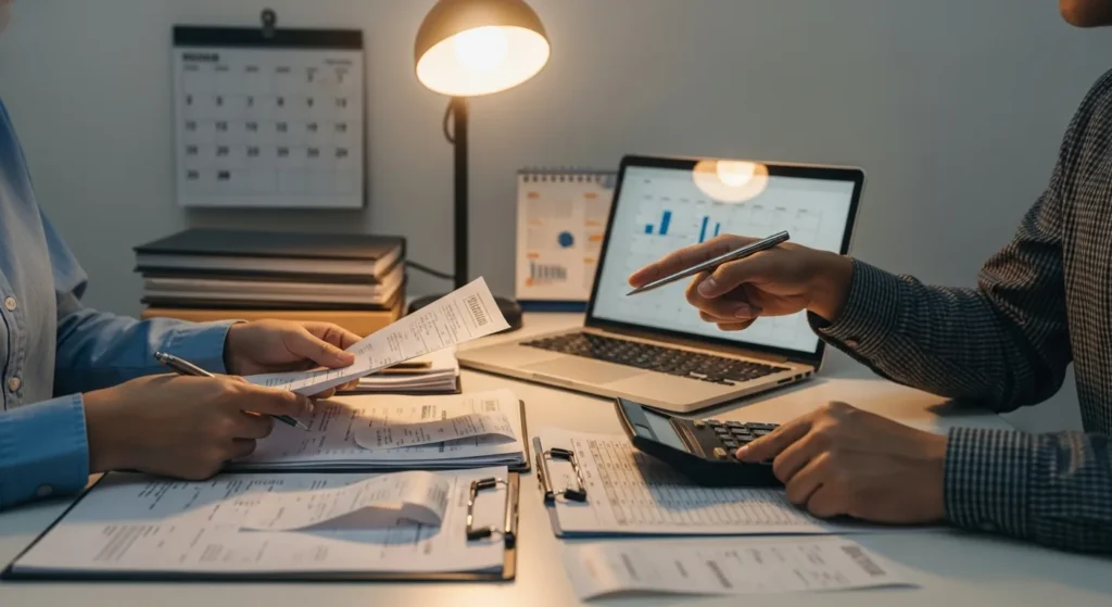 Entenda como a consultoria contábil para prestadores de serviços evita o imposto surpresa: previsibilidade do DAS, fator R, retenções e caixa em dia.